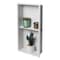 Alfi Brand 12 x 24 White Matte SS Vertical Dbl Shelf Bath Shower Niche ABNC1224-W - alternate 9